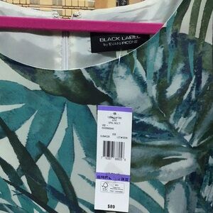 Beautiful tropical design dress. New with tags